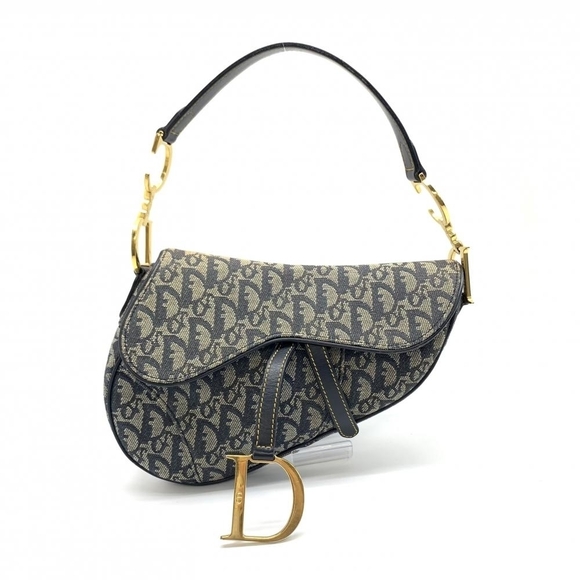 Dior Handbags - Dior Book Tote Bag Management Beige Navy